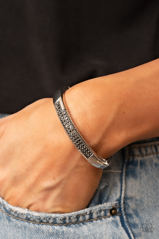 Chart-Topping Twinkle - Silver Bracelet