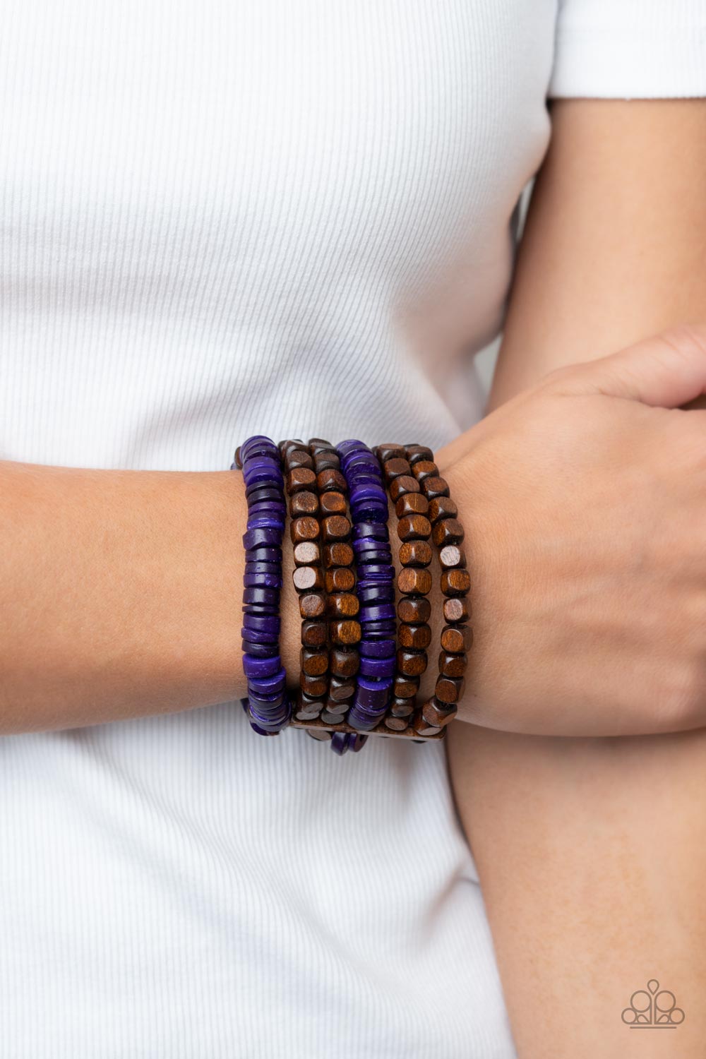 Fiji Fiesta - Purple Bracelet