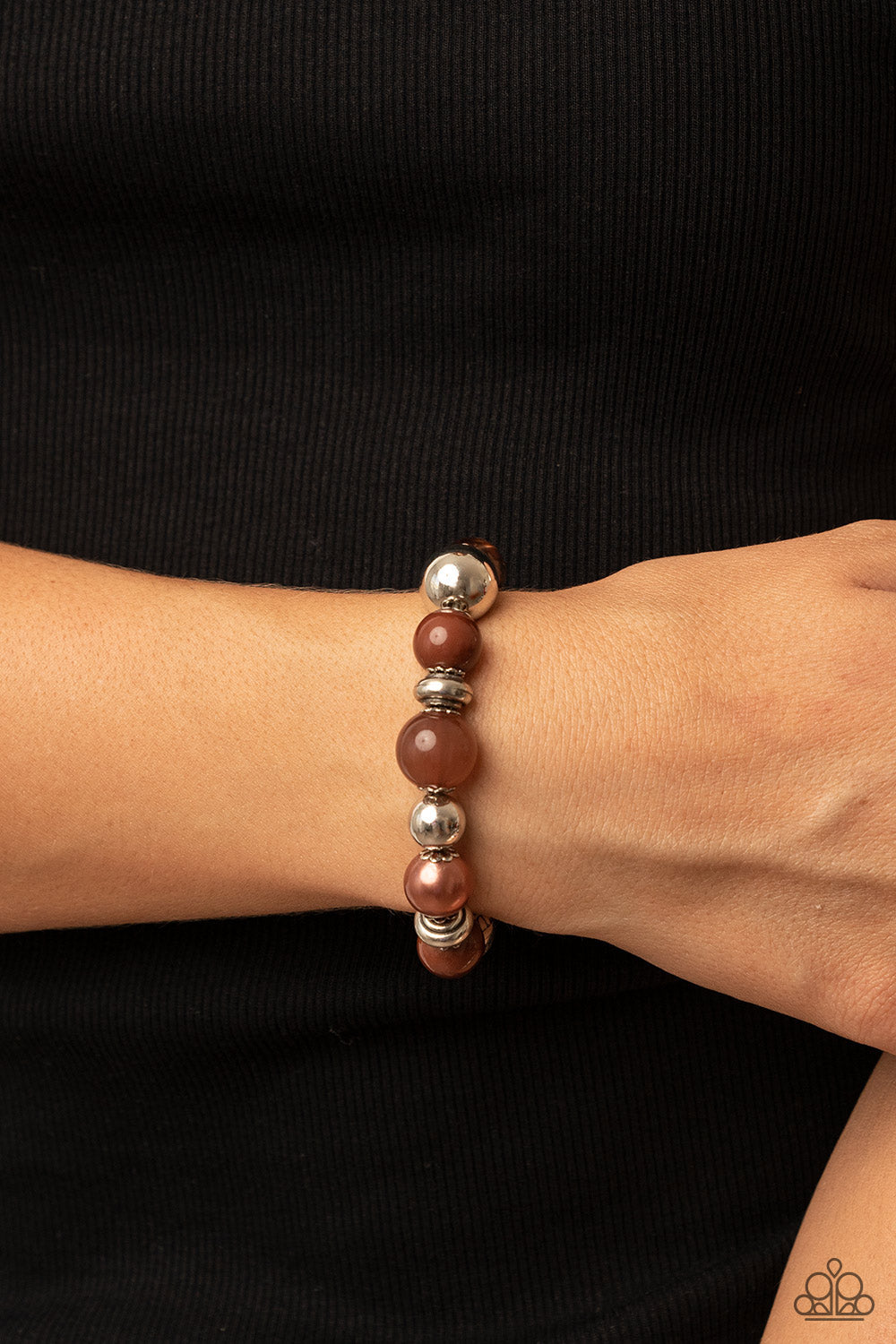 Tonal Takeover - Brown Bracelet