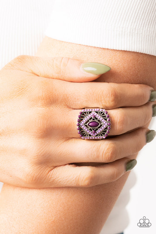 Amplified Aztec - Purple Ring