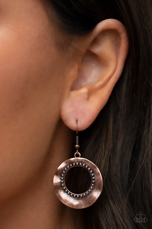 Desert Diversity - Copper Earring