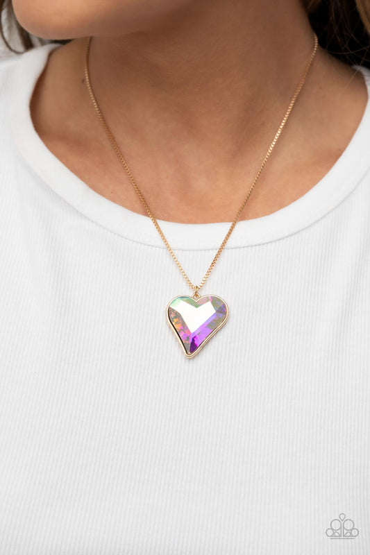 Lockdown My Heart - Gold Necklace