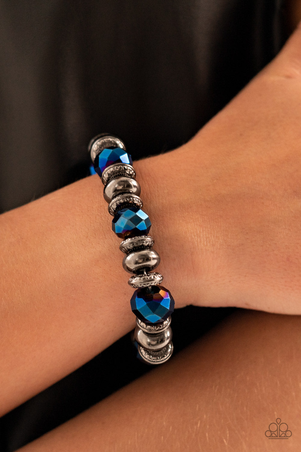 Power Pose- Blue Bracelet
