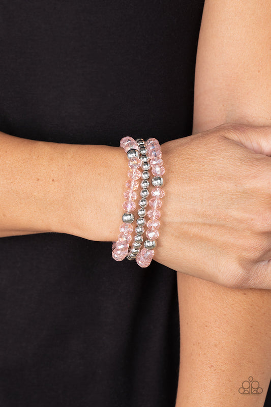 Prismatic Perceptions - Pink Bracelet