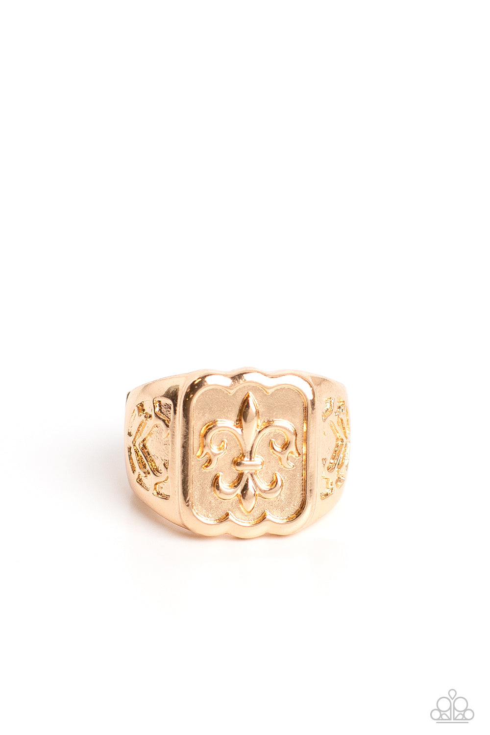 Fiercely Fleur-De-Lis - Gold Ring