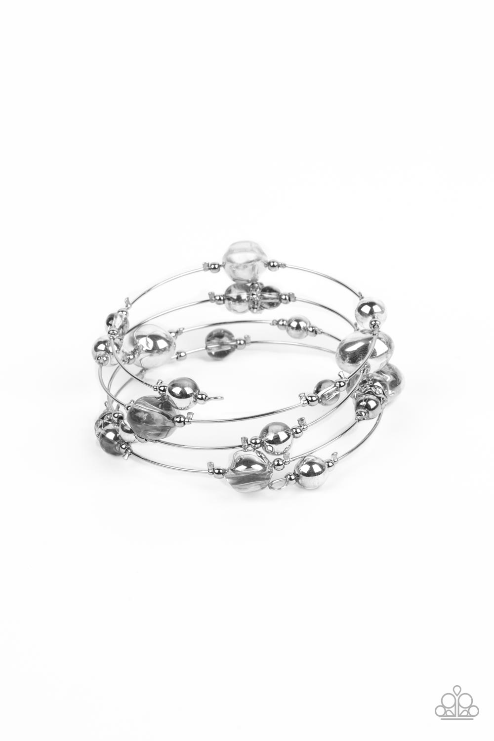 Optical Auras - Silver Bracelet