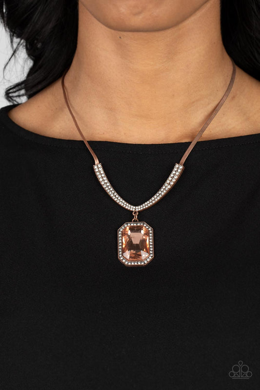 Fit for a DRAMA QUEEN - Copper Necklace