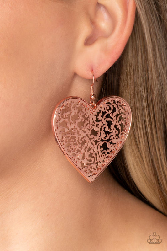 Fairest in the Land - Copper Earring