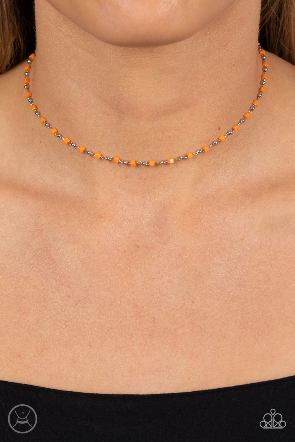 Neon Lights - Orange Necklace