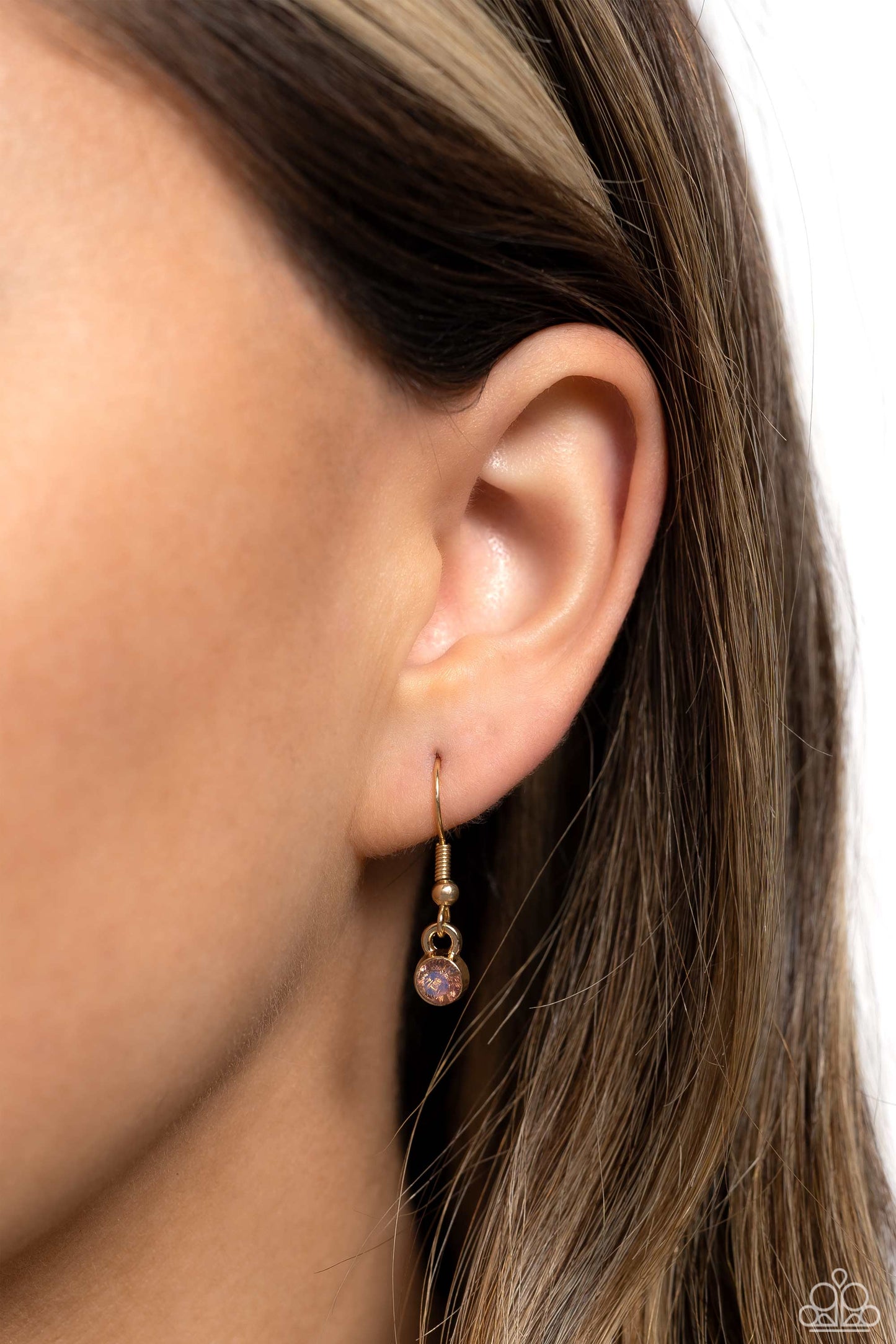 Round Royalty - Gold  Necklace & Bracelet Set