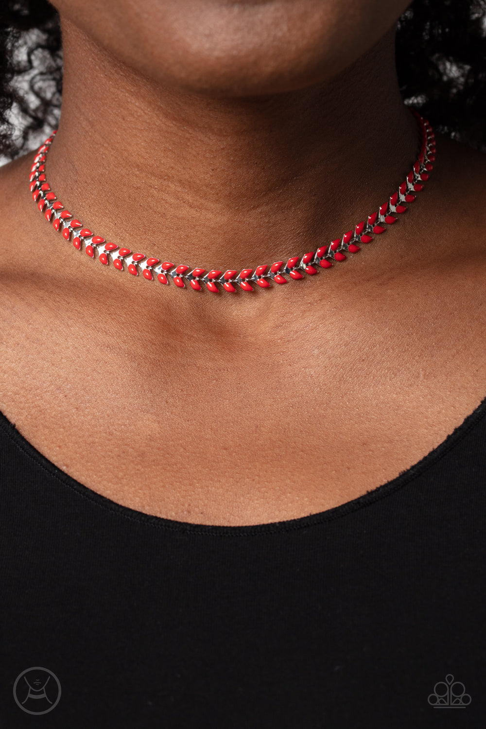 Grecian Grace - Red Necjkace