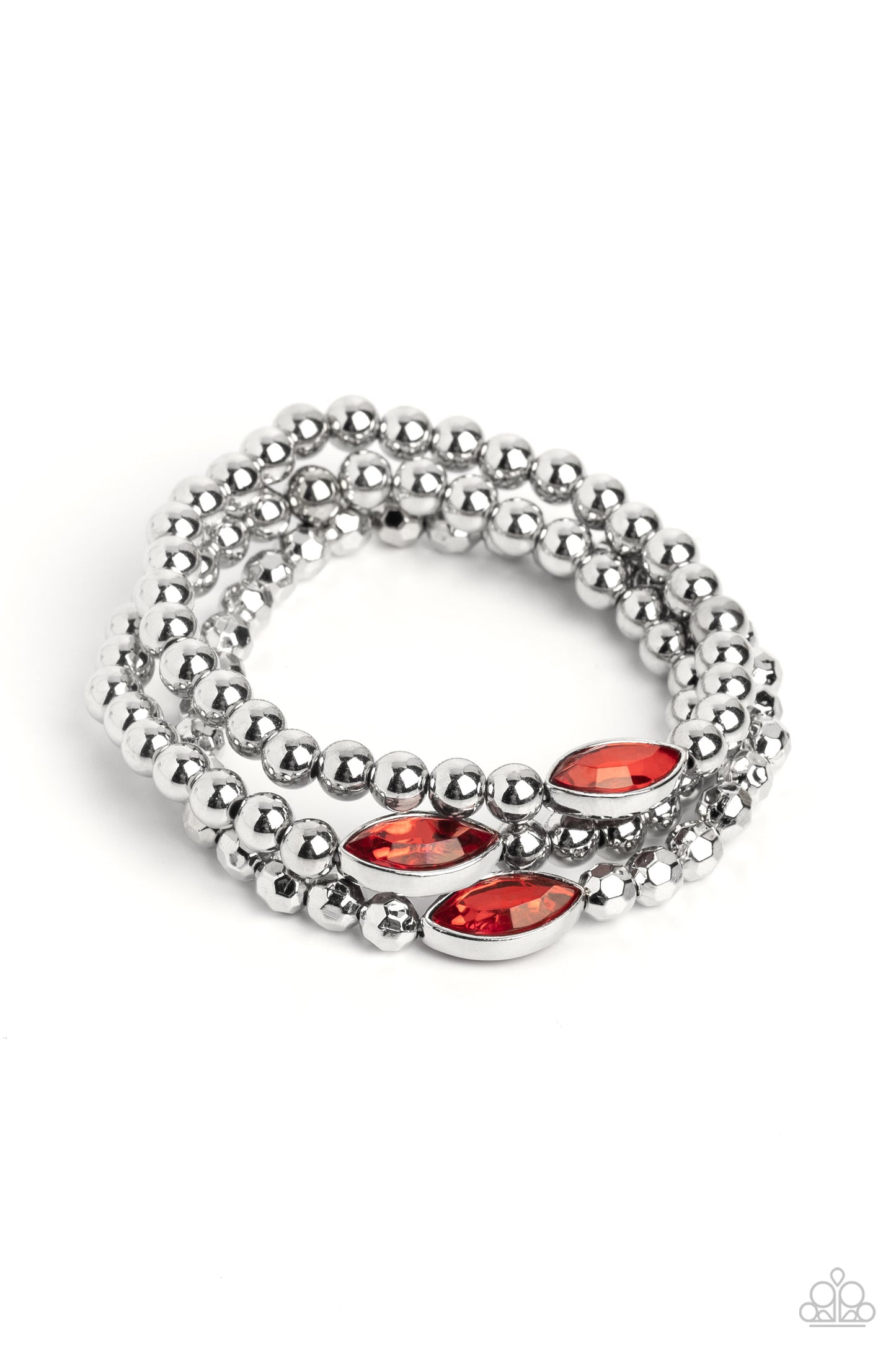 Twinkling Team - Red  Bracelet