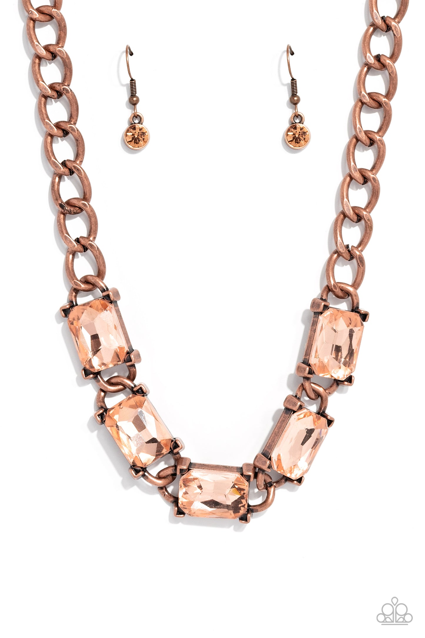 Radiating Review - Copper Necklace & Bracelet Set