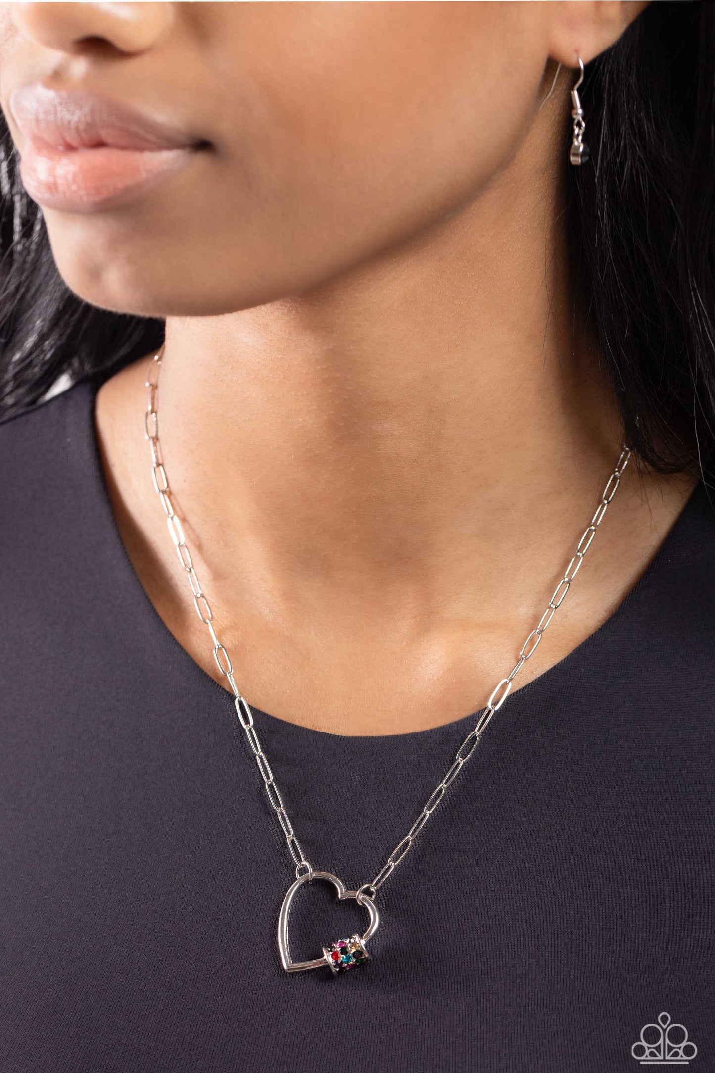 Affectionate Attitude - Black Necklace