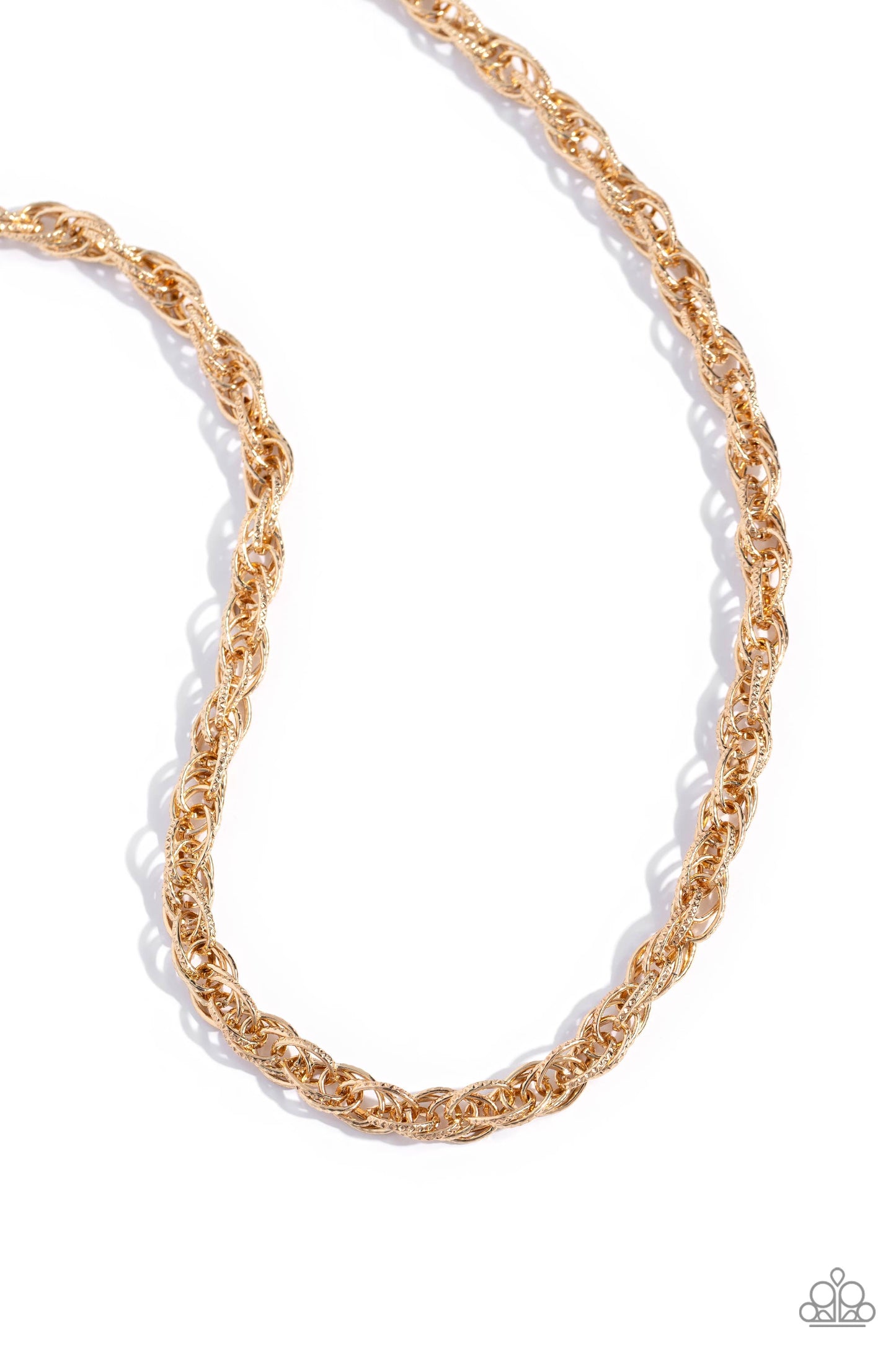 Braided Ballad - Gold Necklace