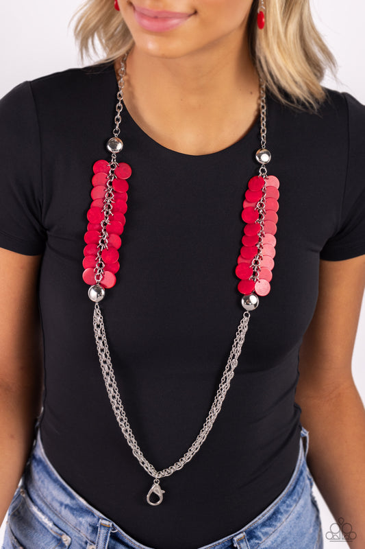Shell Sensation - Red Necklace