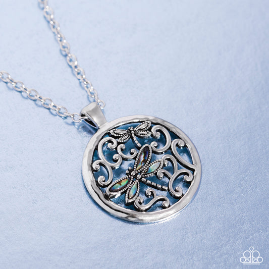 Dragonfly Daydream - Blue Necklace