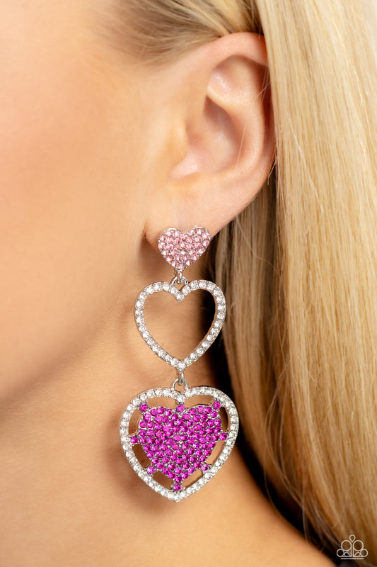 Couples Celebration - Pink Earring