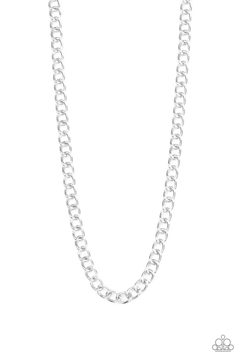 Full Court - Silver Necklace