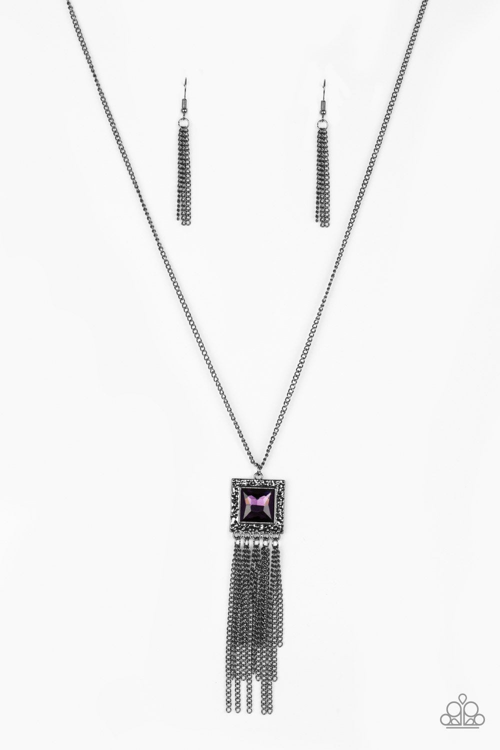 Purple Shimmer Sensei Necklace