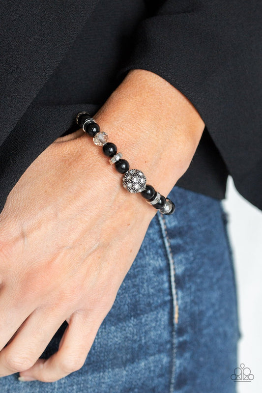 Twinkling Timelessness - Black Bracelet