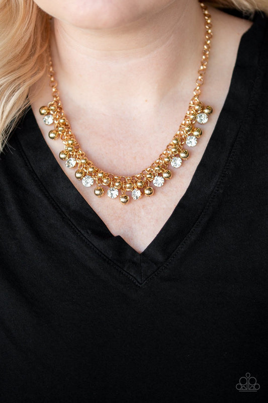 Gold Wall Street Winner Necklace