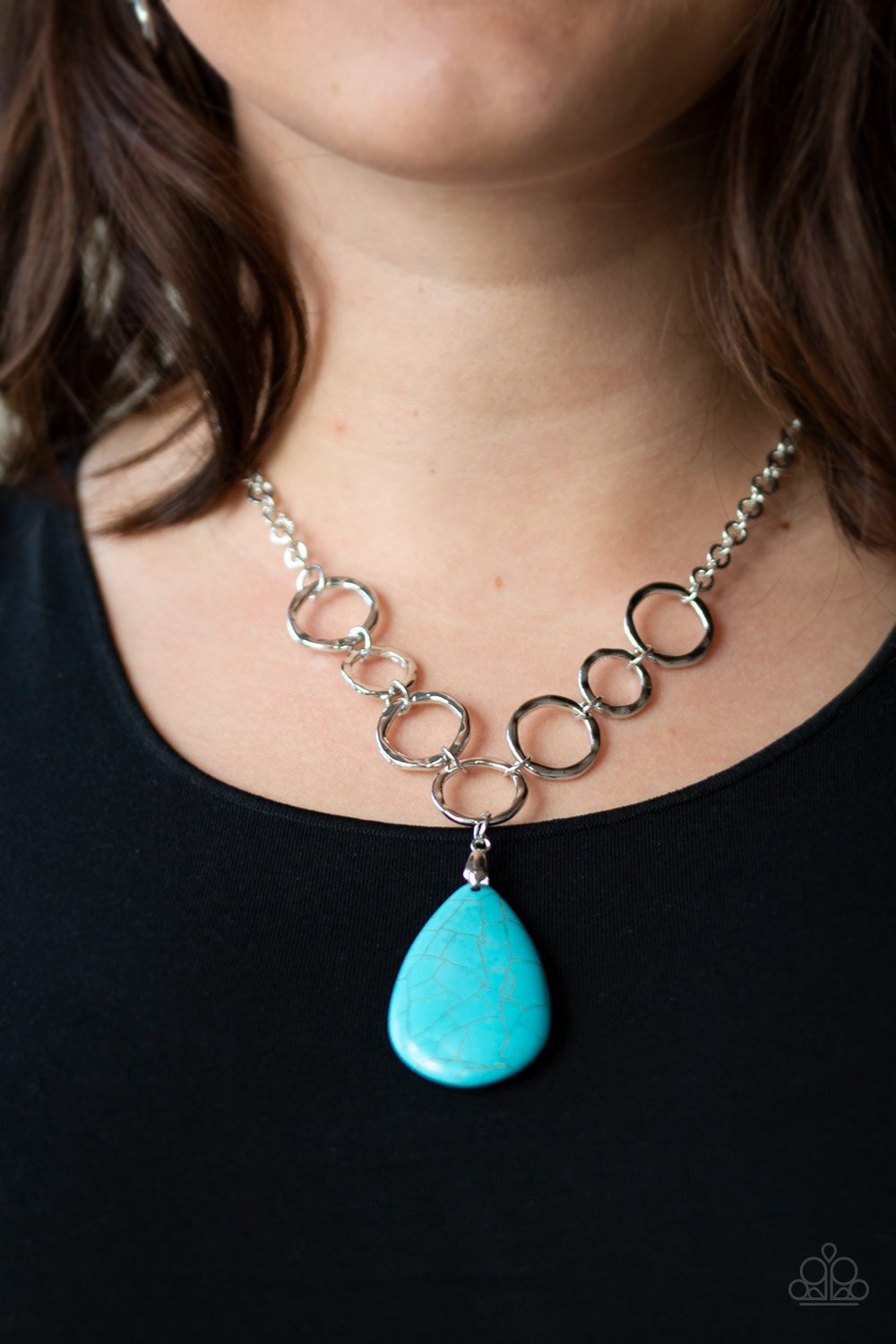 Livin On a PRAIRIE - Blue Necklace