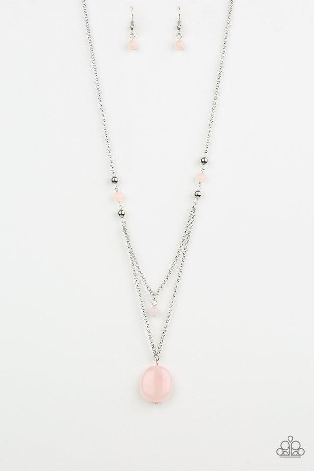 Time To Hit The ROAM - Pink Necklace