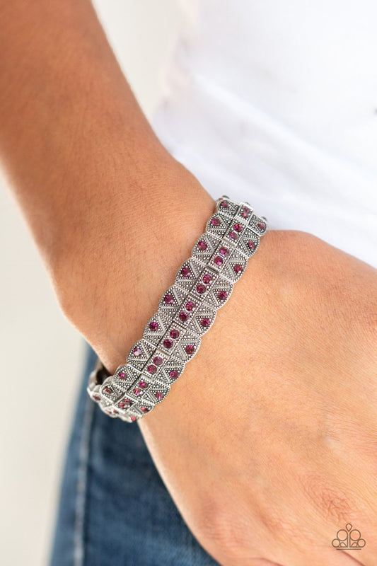 Modern Magnificence - Purple Bracelet