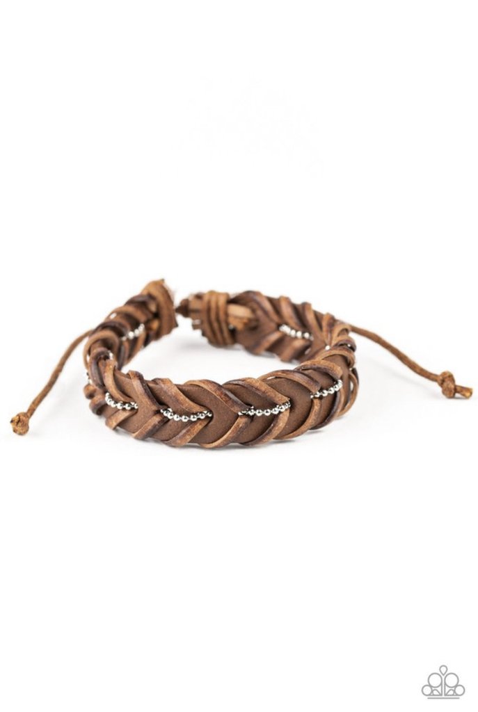 Rugged Rancher - Brown Bracelet