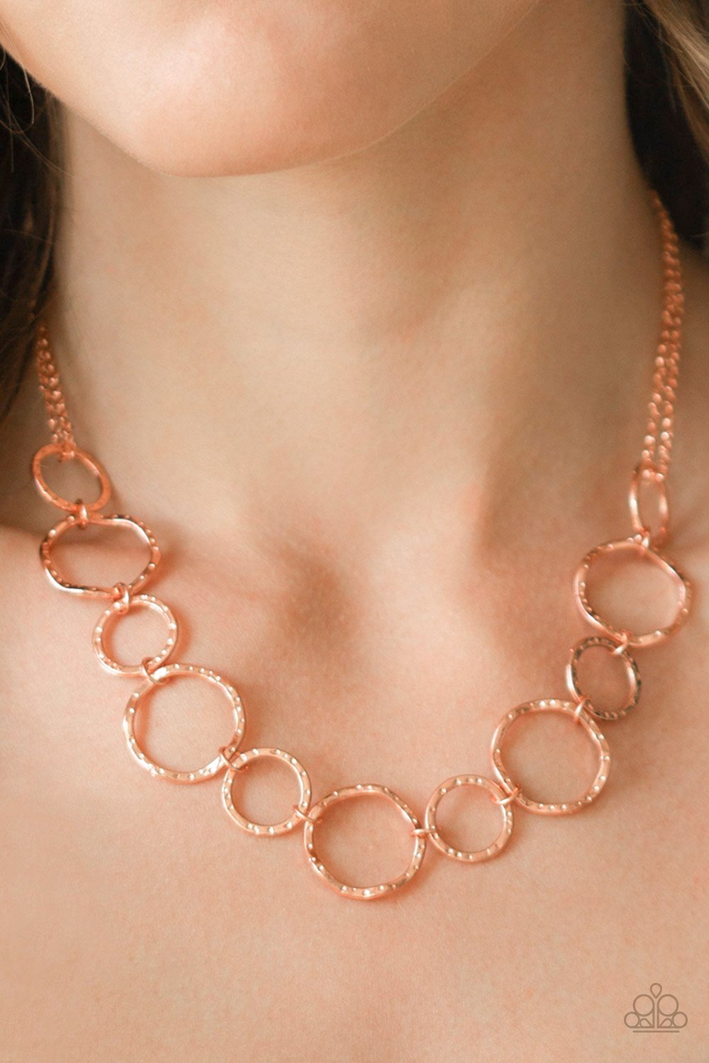 Copper Circus Show Necklace