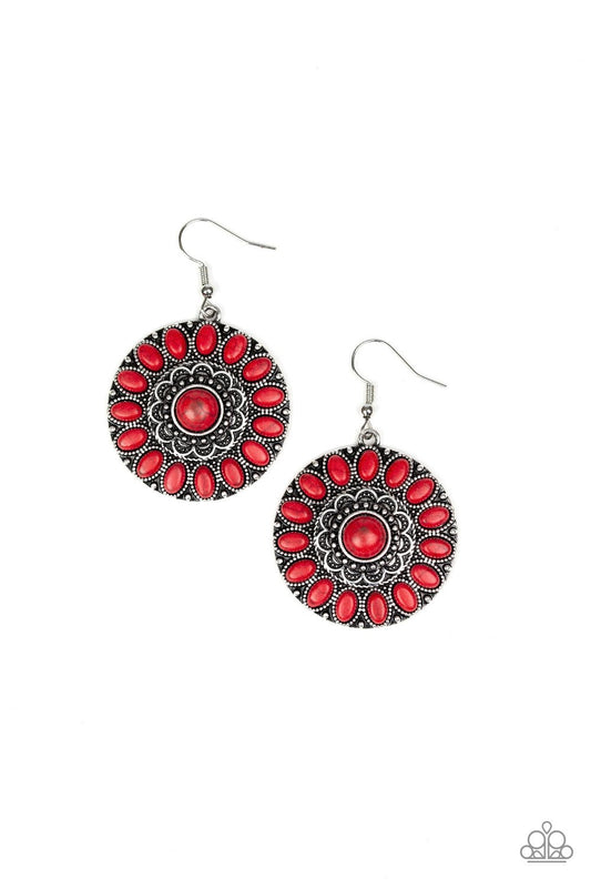 Red Desert Palette Earrings