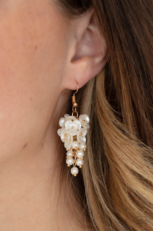 Bountiful Bouquets - Gold Earring