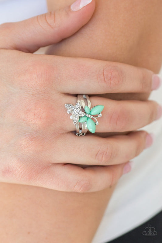 Flutter Flirt - Green Ring