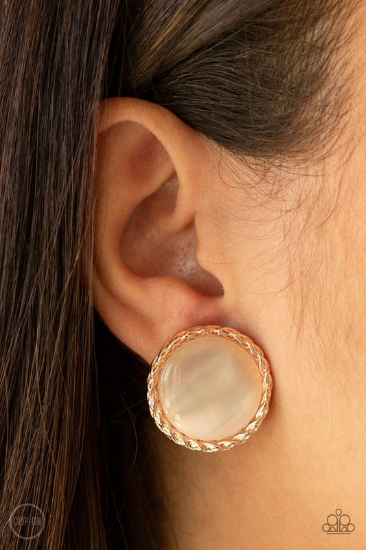 Get Up and GLOW - Gold Earring