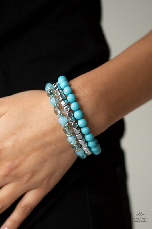 Globetrotter Glam - Blue Bracelet