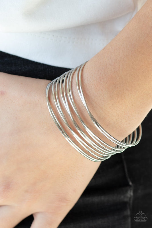 Silver HAUTE Wired Bracelet