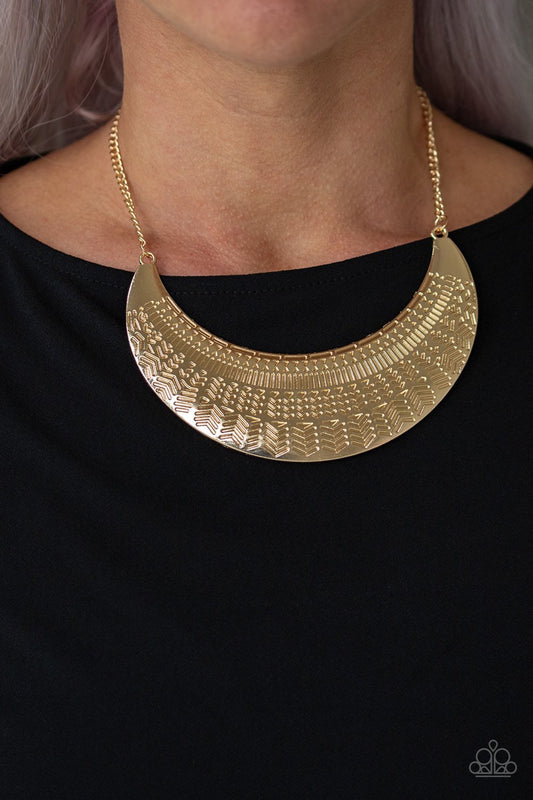 Gold Large As Life Necklace
