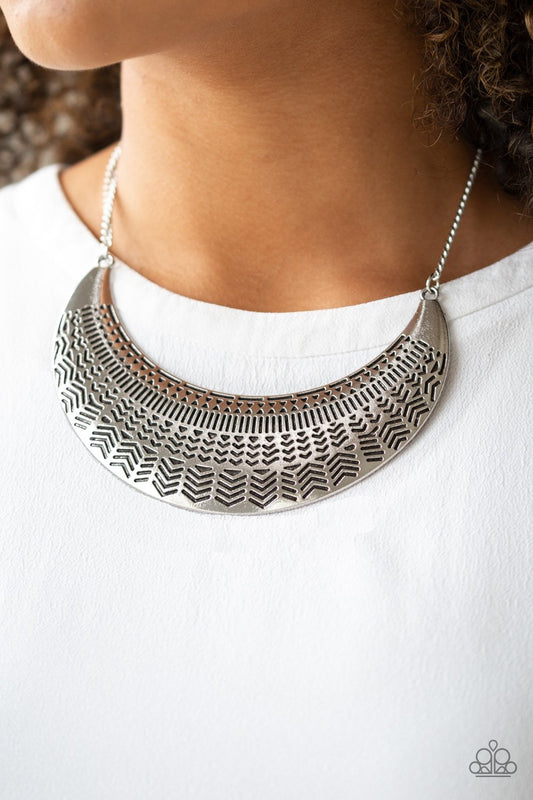 Large As Life - Silver Necklace