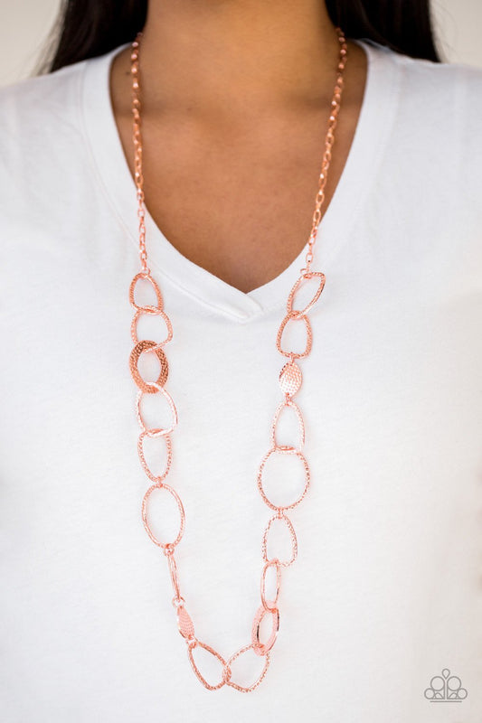 Copper MetroNouveau Necklace