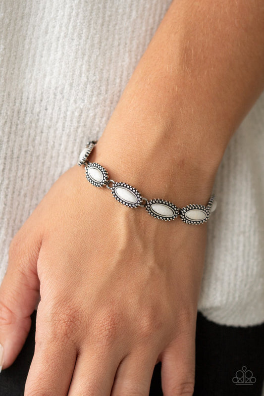 Mineral Magic - White Bracelet
