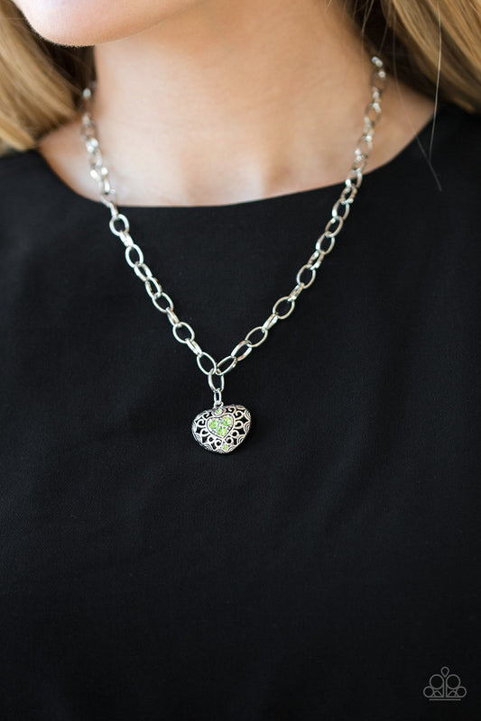 Green No Love Lost Necklace
