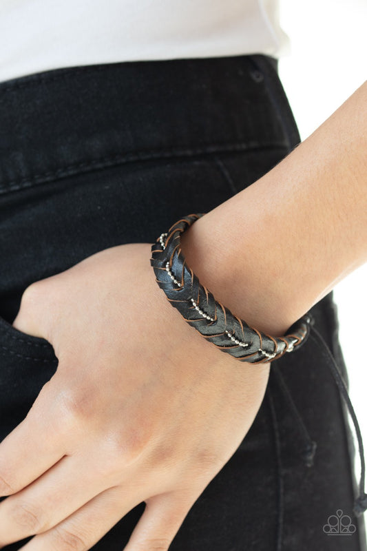 Rugged Rancher - Black Bracelet