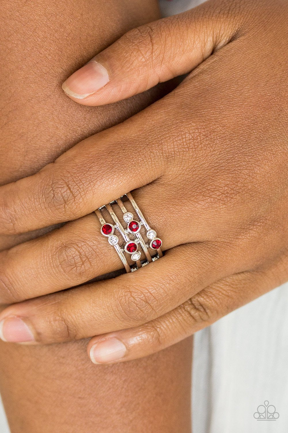 Red Sparkle Showdown Ring