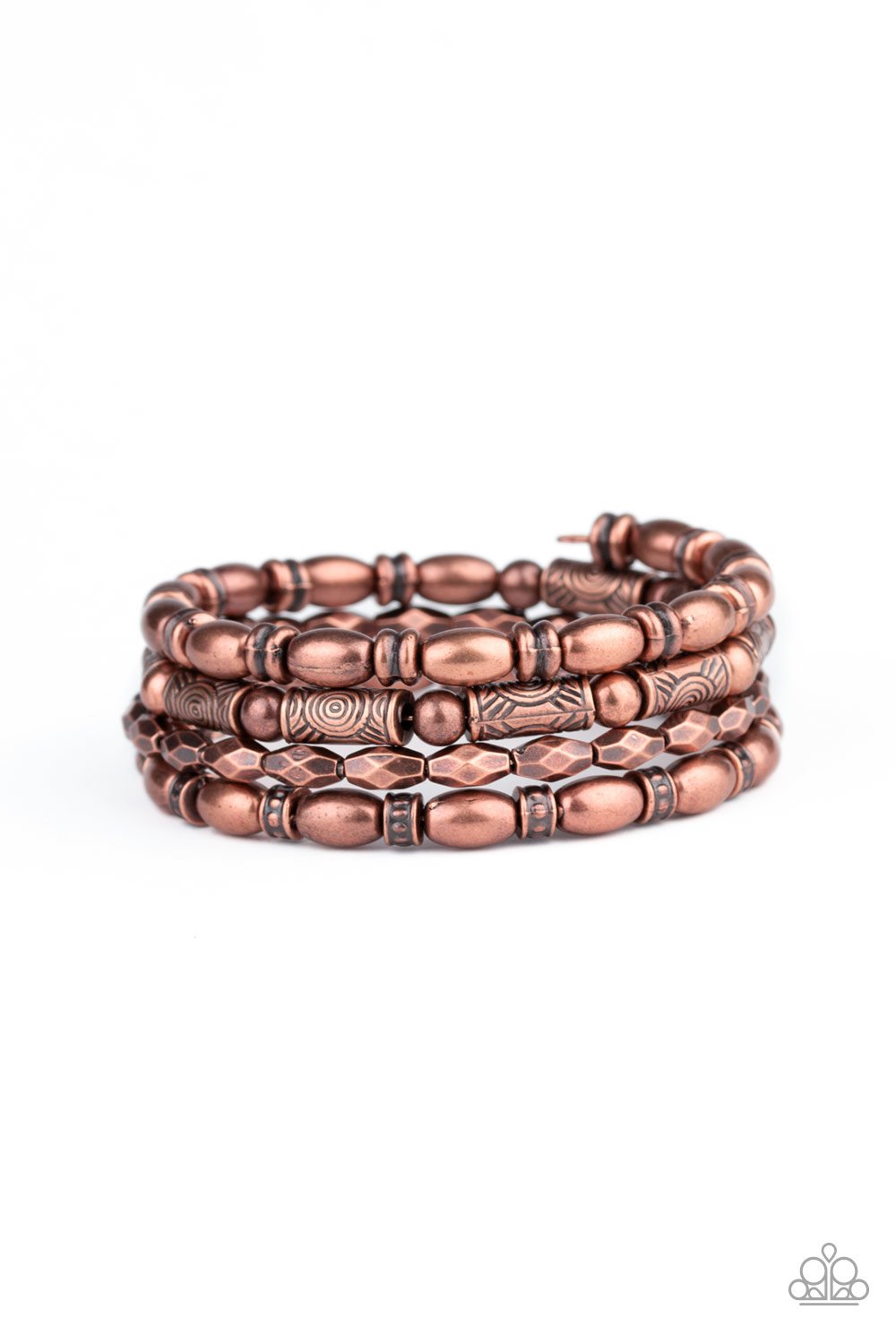 Texture Throwndown - Copper Bracelet