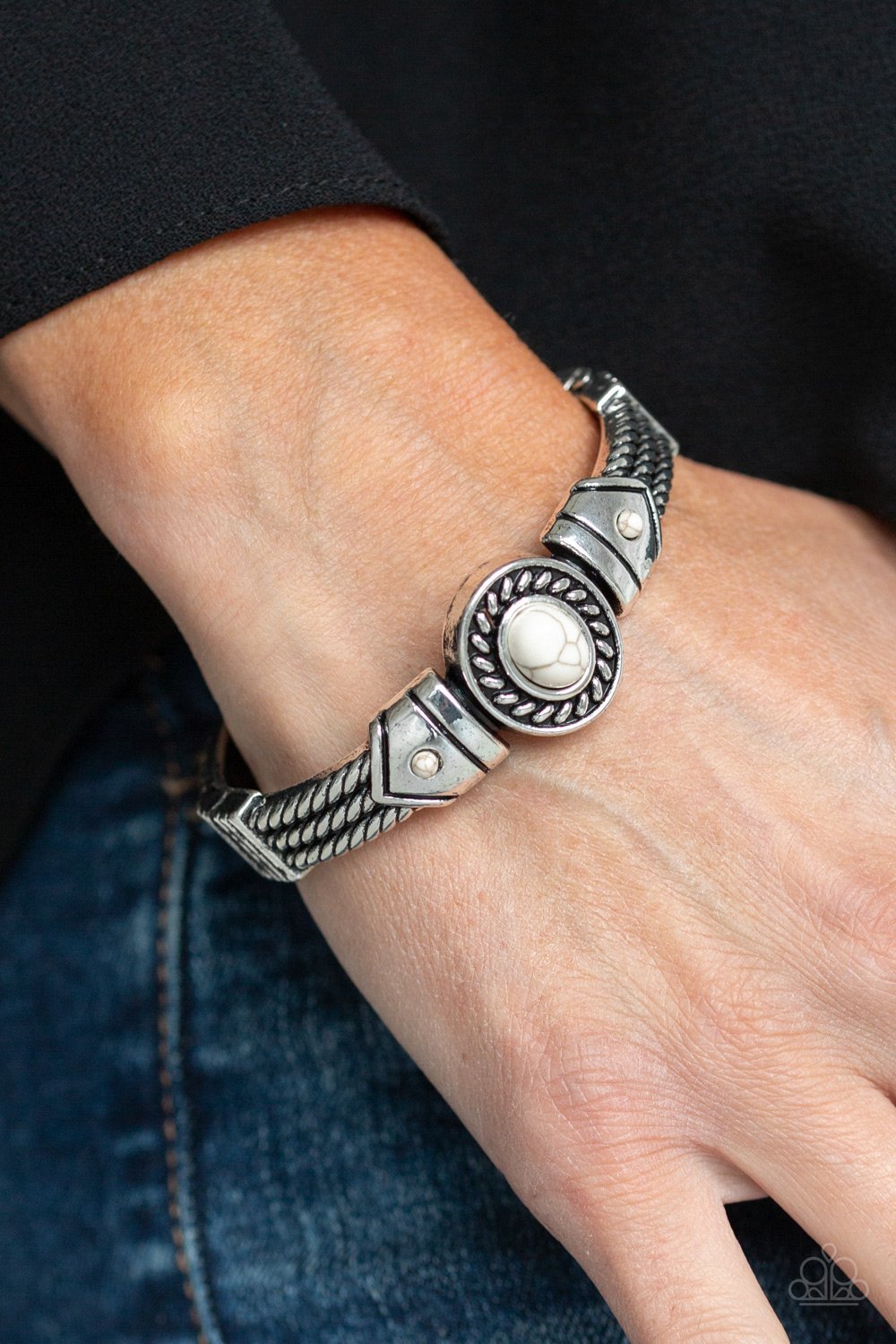 White Tribal Soul Bracelet