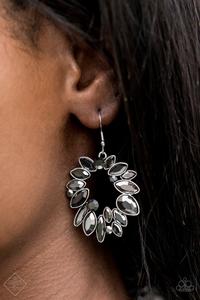 October 2020 Magnificant Musings Fashion Fix - Try as I DYNAMITE - Silver Earrings