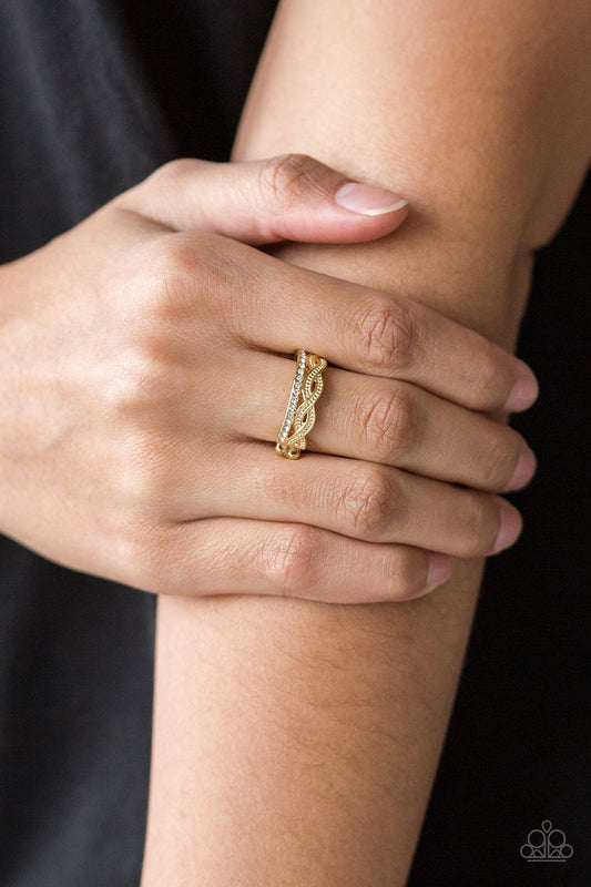 Gold Unstoppable Shine Ring