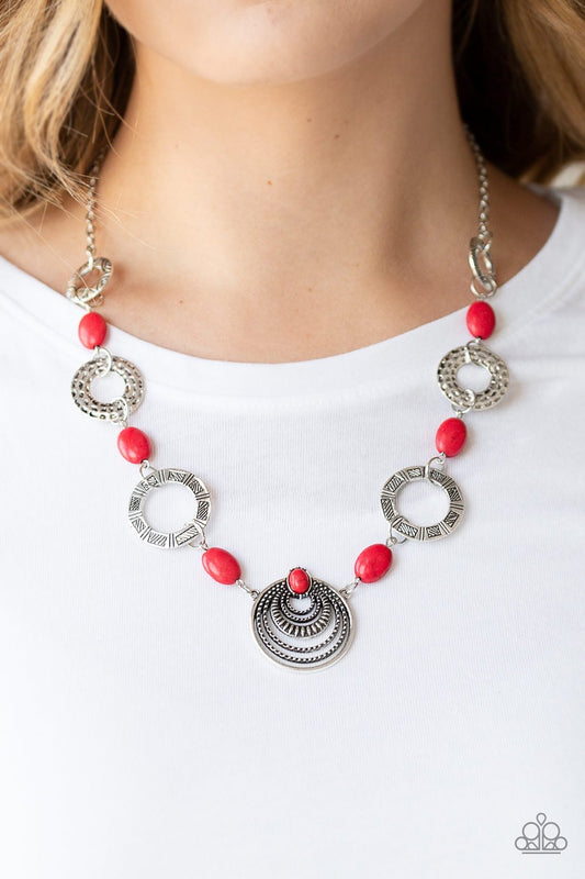 Zen Trend - Red Necklace