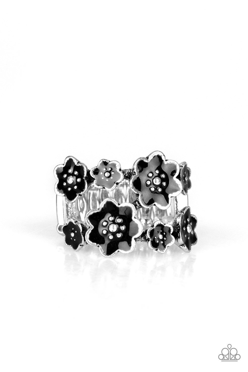 Floral Crowns - Black Ring